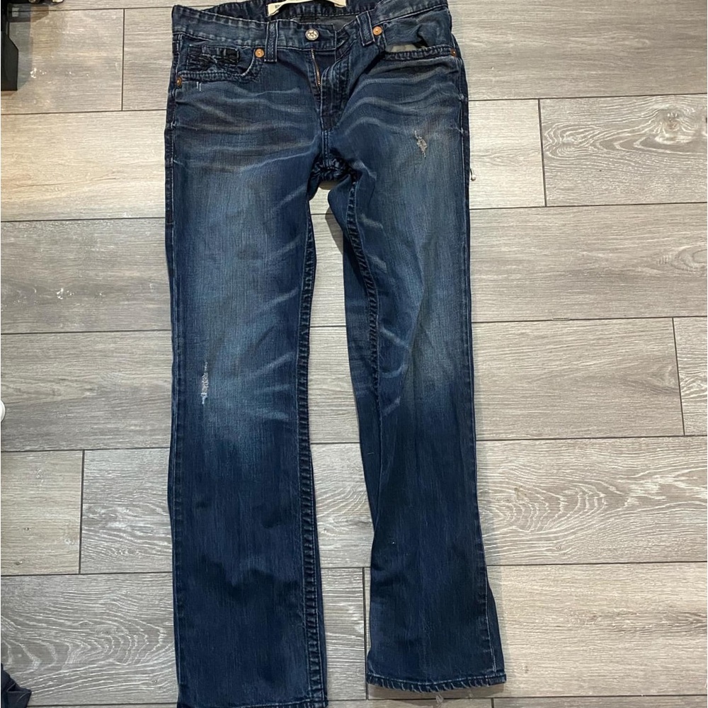 Mens distressed Big Star Jeans, in new condition. Size 34R
